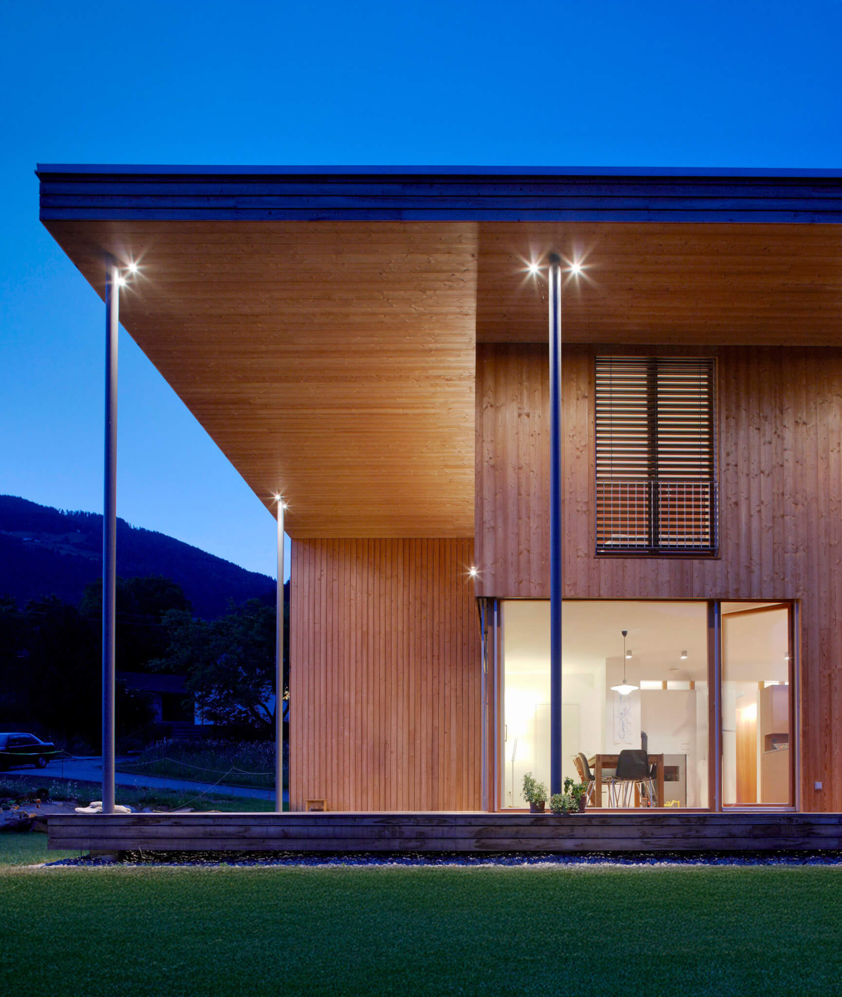 einfamilienhaus, holzbau, fertigteilbau, wohnhaus